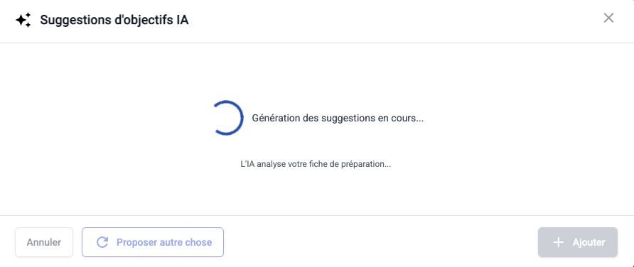 Génération de déroulés d'activités