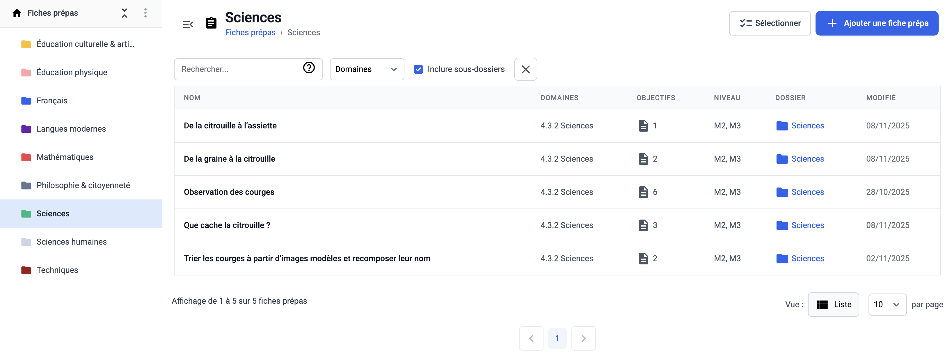 Aperçu fiches prépas KiddyClass